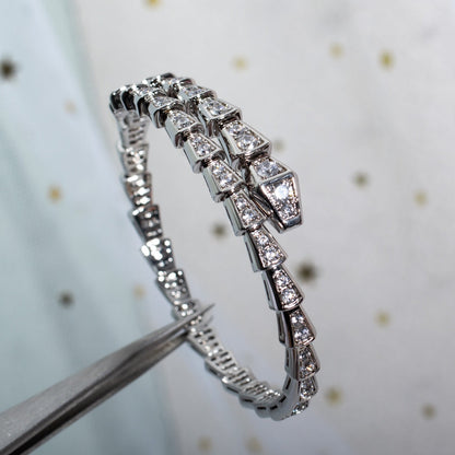[Eterna Jewels]SERPENTI BRACELET 6MM SILBER DIAMANT