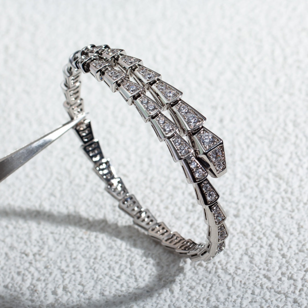 [Eterna Jewels]SERPENTI BRACELET 6MM SILBER DIAMANT