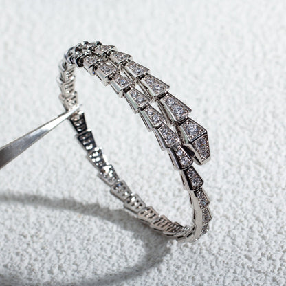 [Eterna Jewels]SERPENTI BRACELET 6MM SILBER DIAMANT