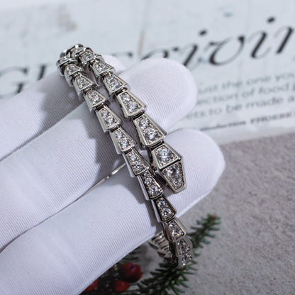 [Eterna Jewels]SERPENTI BRACELET 6MM SILBER DIAMANT