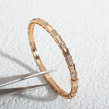 [Eterna Jewels]SERPENTI SMALL BRACELET ROSÉGOLD DIAMANT