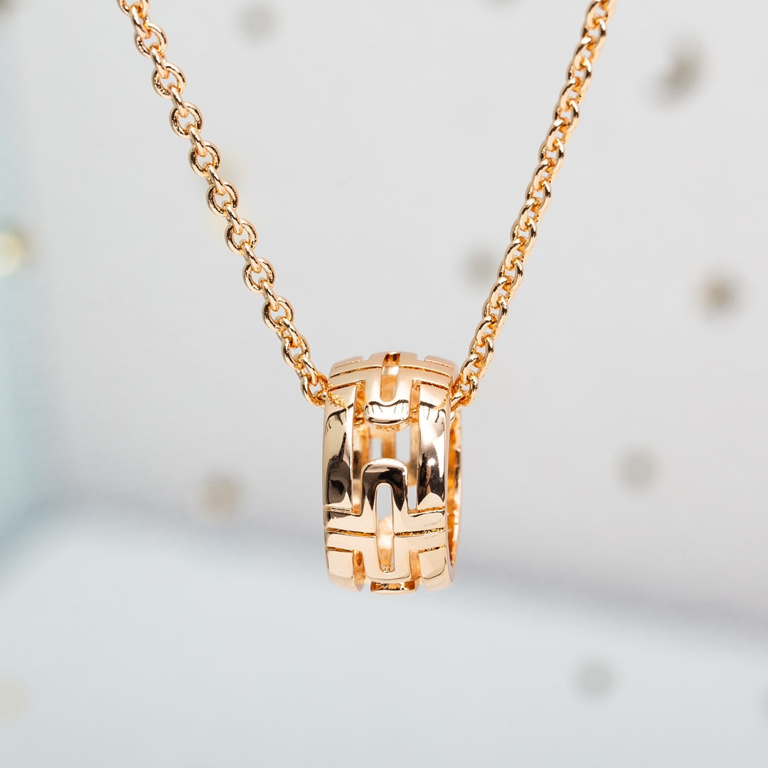 [Eterna Jewels] PARENTESI HALSKETTE ROSÉGOLD
