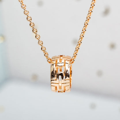 [Eterna Jewels] PARENTESI HALSKETTE ROSÉGOLD