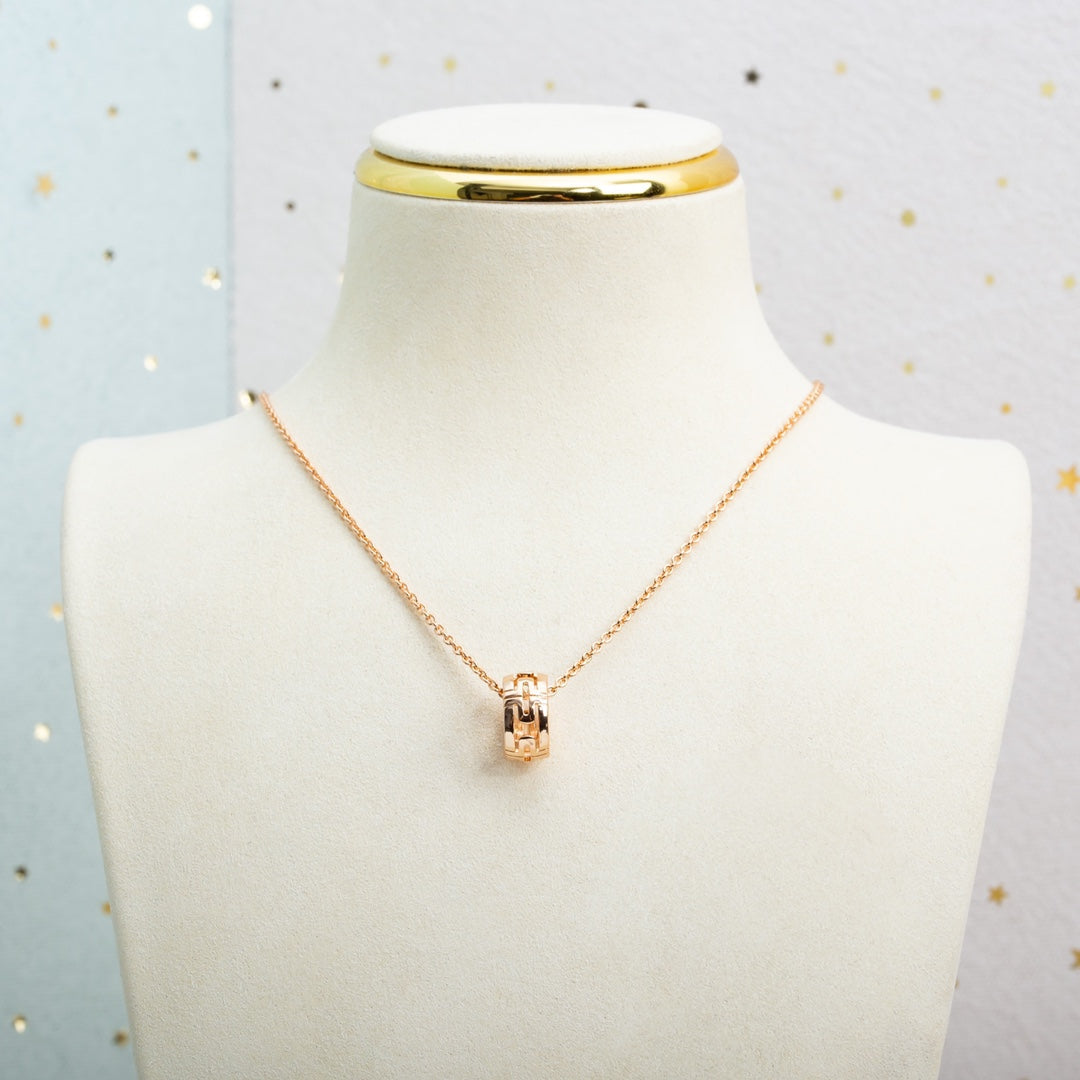 [Eterna Jewels] PARENTESI HALSKETTE ROSÉGOLD