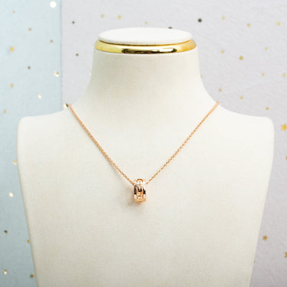 [Eterna Jewels] PARENTESI HALSKETTE ROSÉGOLD