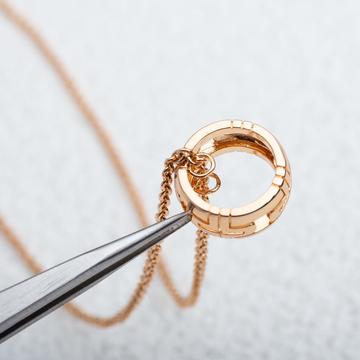 [Eterna Jewels] PARENTESI HALSKETTE ROSÉGOLD