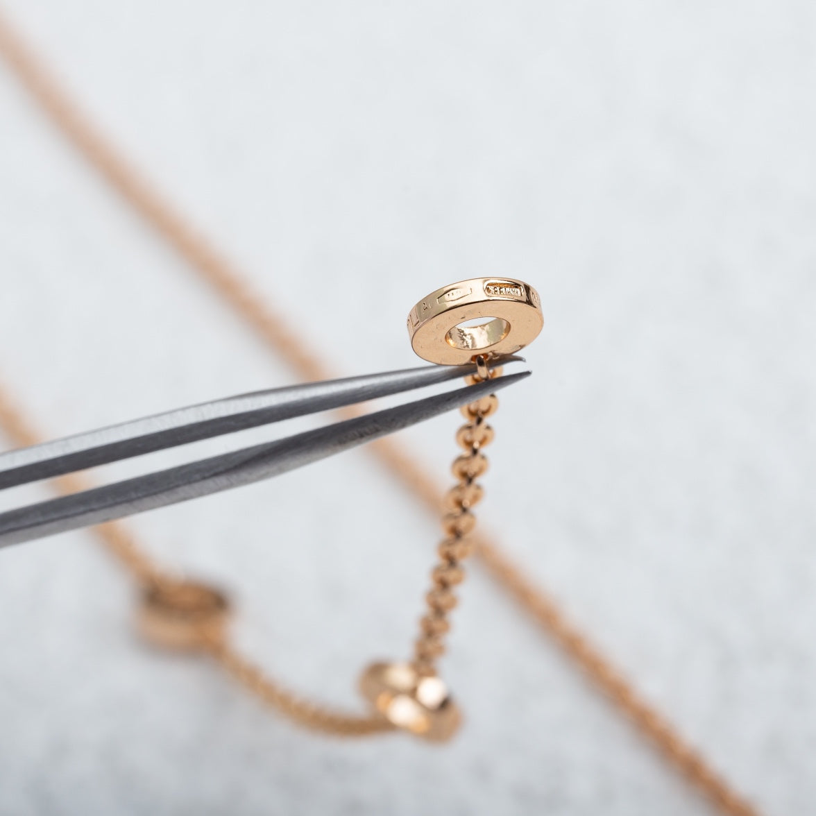 [Eterna Jewels] PARENTESI HALSKETTE ROSÉGOLD