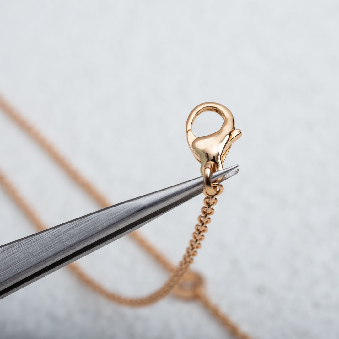 [Eterna Jewels] PARENTESI HALSKETTE ROSÉGOLD