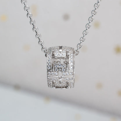 [Eterna Jewels]PARENTESI HALSKETTE SILBER DIAMANT