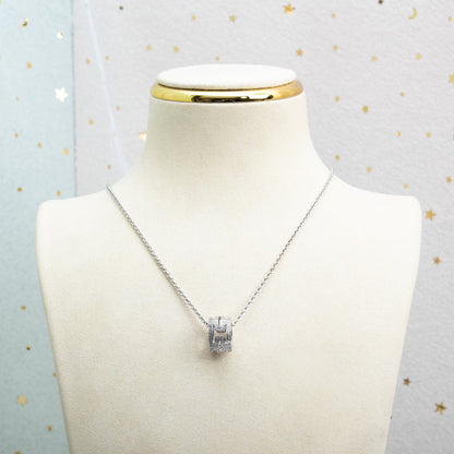 [Eterna Jewels]PARENTESI HALSKETTE SILBER DIAMANT