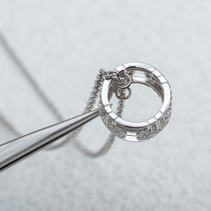 [Eterna Jewels]PARENTESI HALSKETTE SILBER DIAMANT