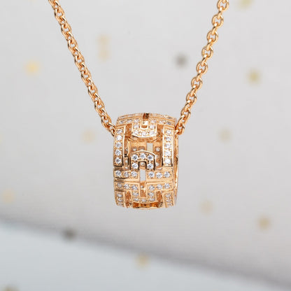 [Eterna Jewels] PARENTESI HALSKETTE ROSÉGOLD DIAMANT