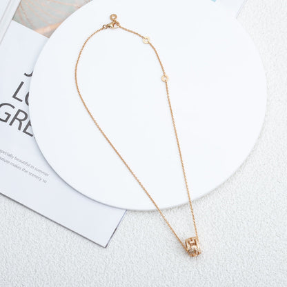 [Eterna Jewels] PARENTESI HALSKETTE ROSÉGOLD DIAMANT