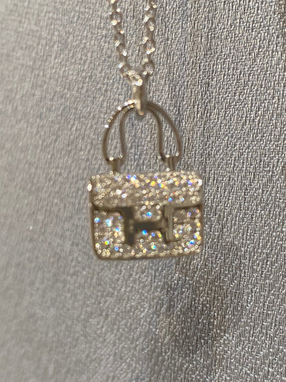 [Eterna Jewels]CONSTANCE ANHÄNGER DIAMANTENHALSKETTE
