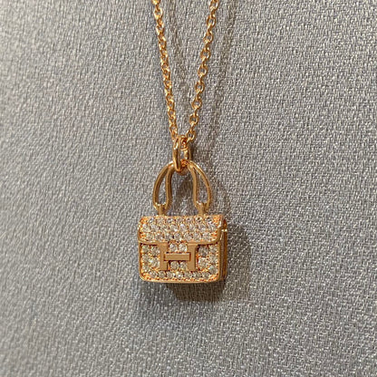 [Eterna Jewels]CONSTANCE ANHÄNGER DIAMANTENHALSKETTE