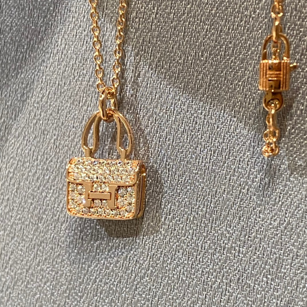 [Eterna Jewels]CONSTANCE ANHÄNGER DIAMANTENHALSKETTE