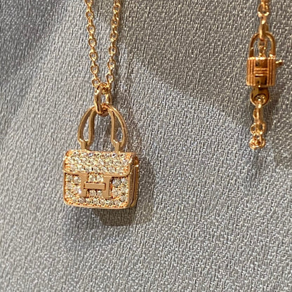 [Eterna Jewels]CONSTANCE ANHÄNGER DIAMANTENHALSKETTE