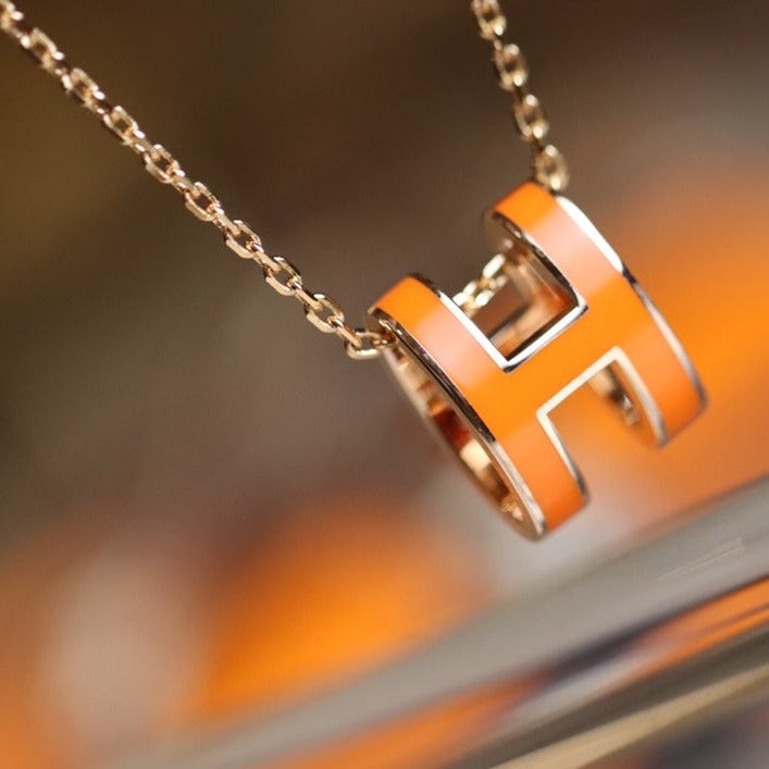 [Eterna Jewels]POP H ANHÄNGER ROSÉGOLD