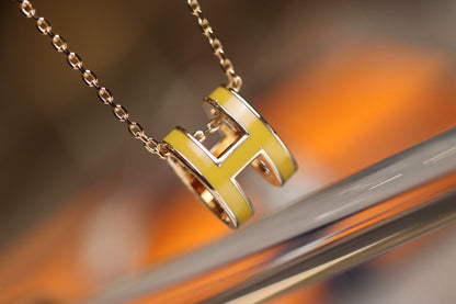 [Eterna Jewels]POP H ANHÄNGER ROSÉGOLD