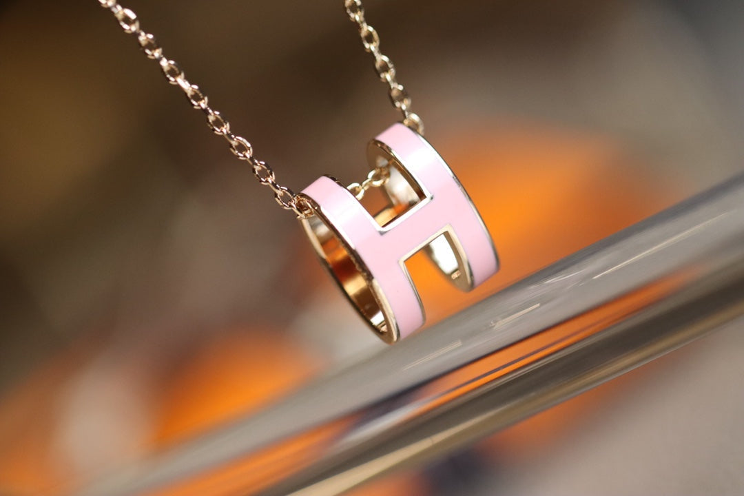 [Eterna Jewels]POP H ANHÄNGER ROSÉGOLD