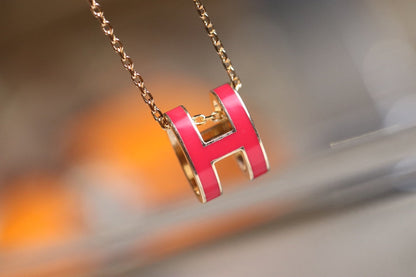 [Eterna Jewels]POP H ANHÄNGER ROSÉGOLD