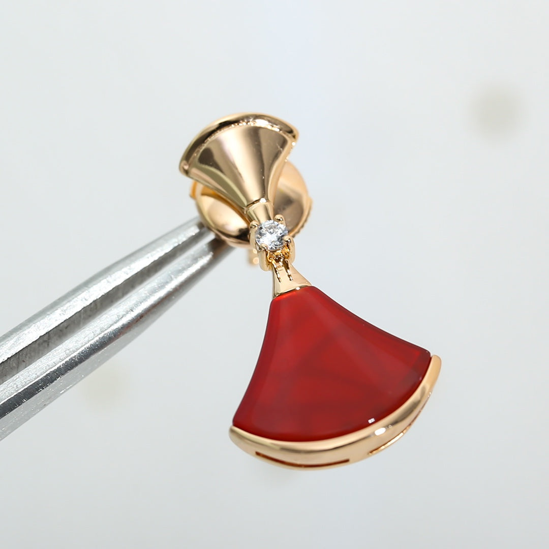 [Eterna Jewels]DREAM Karneol ROSÉGOLD-OHRRINGE