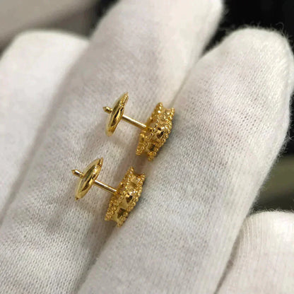 [Eterna Jewels]KLEE MINI 9.5MM MALACHIT OHRRINGE