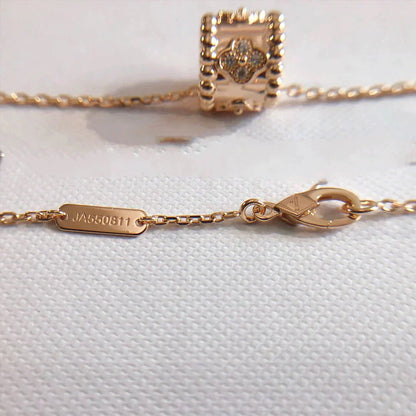 [Eterna Jewels]PERLEE ANHÄNGERKETTE GOLD / ROSÉGOLD