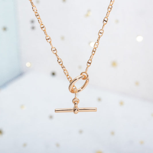 [Eterna Jewels]ECHAPPEE HALSKETTE ROSÉGOLD