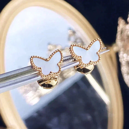 [Eterna Jewels]SÜSSE SCHMETTERLING MOP OHRSTECKER