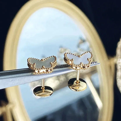 [Eterna Jewels]SÜSSE SCHMETTERLING MOP OHRSTECKER