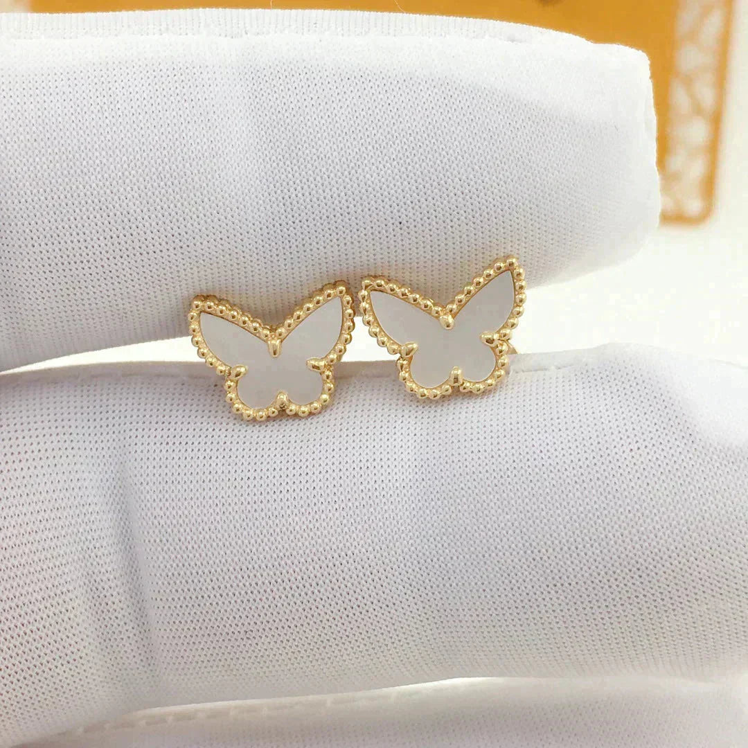 [Eterna Jewels]SÜSSE SCHMETTERLING MOP OHRSTECKER