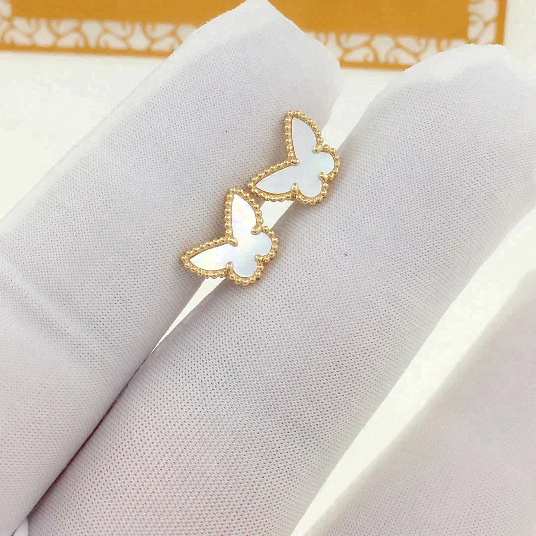 [Eterna Jewels]SÜSSE SCHMETTERLING MOP OHRSTECKER