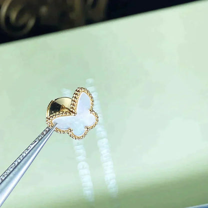 [Eterna Jewels]SÜSSE SCHMETTERLING MOP OHRSTECKER