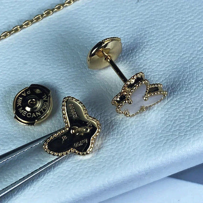 [Eterna Jewels]SÜSSE SCHMETTERLING MOP OHRSTECKER