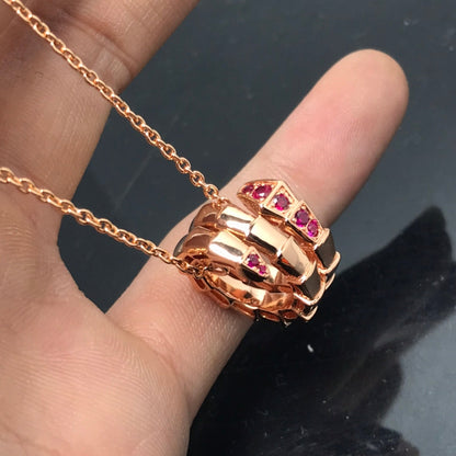 [Eterna Jewels]SCHLANGEN-ANHÄNGER-HALSKETTE