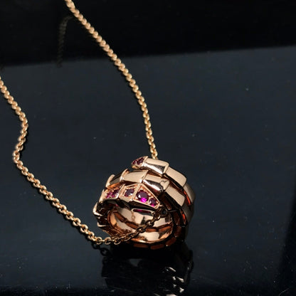 [Eterna Jewels]SCHLANGEN-ANHÄNGER-HALSKETTE
