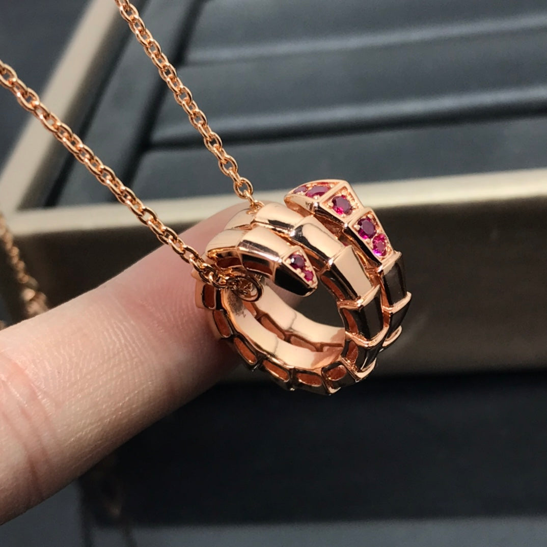 [Eterna Jewels]SCHLANGEN-ANHÄNGER-HALSKETTE