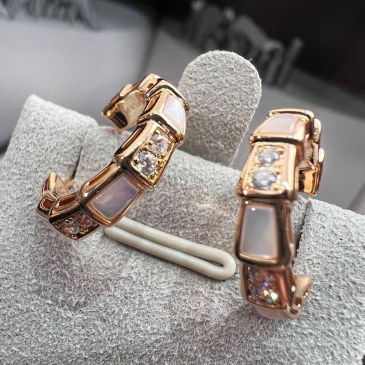 [Eterna Jewels]SERPENTI MOP ROSÉGOLD-OHRRINGE