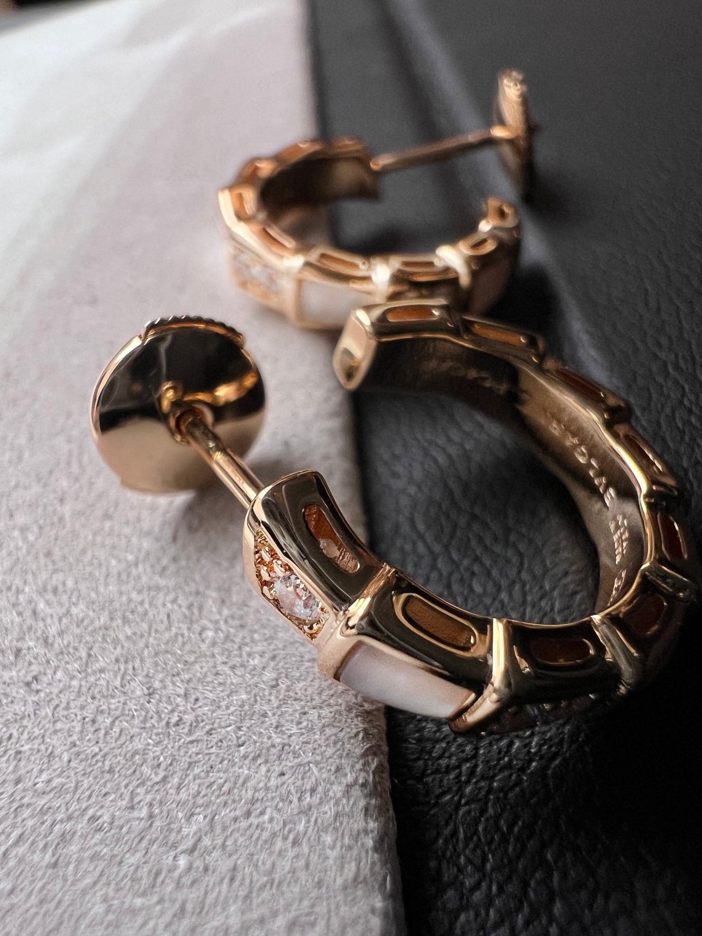 [Eterna Jewels]SERPENTI MOP ROSÉGOLD-OHRRINGE