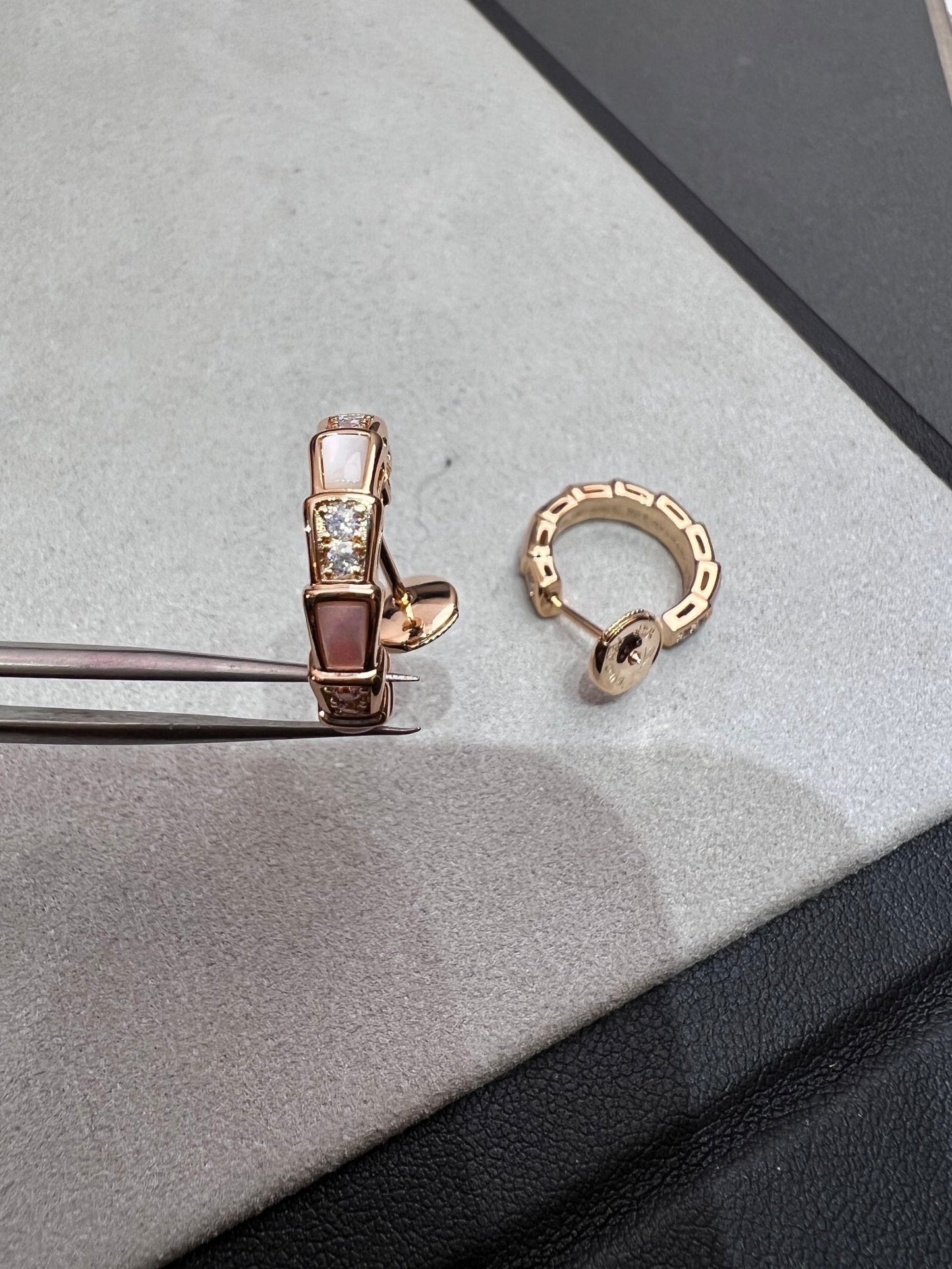 [Eterna Jewels]SERPENTI MOP ROSÉGOLD-OHRRINGE