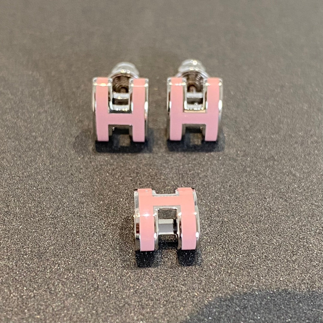 [Eterna Jewels]MINI POP H SILBEROHRRINGE ROSA