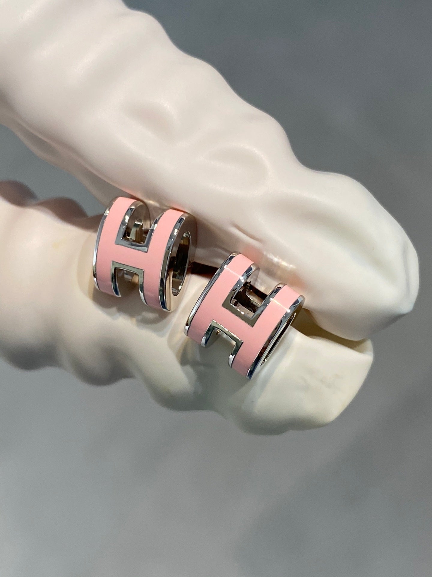 [Eterna Jewels]MINI POP H SILBEROHRRINGE ROSA