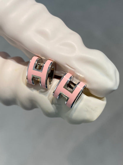 [Eterna Jewels]MINI POP H SILBEROHRRINGE ROSA