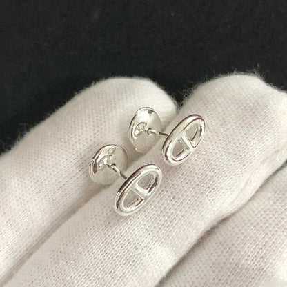 [Eterna Juwelen]KLEINE KETTENOHRRINGE GOLD UND SILBER