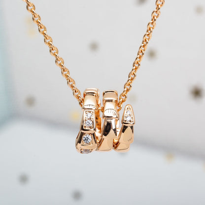[Eterna Jewels]SERPENTI ROSÉGOLD-HALSKETTE DIAMANT