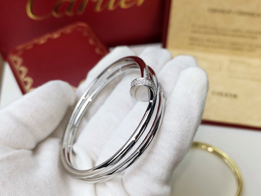 [Eterna Jewels]JUSTE ARMBAND 3.5MM DOPPELREIHIGER DIAMANT