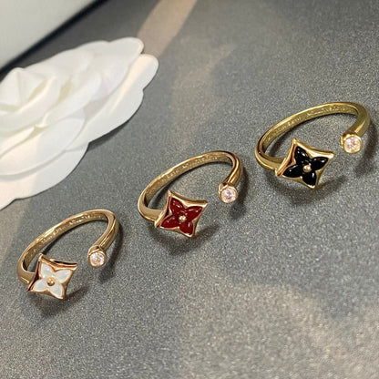 [Eterna Jewels]STAR 1 DIAMANT OFFENER RING