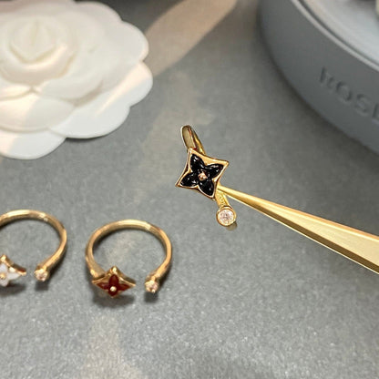 [Eterna Jewels]STAR 1 DIAMANT OFFENER RING