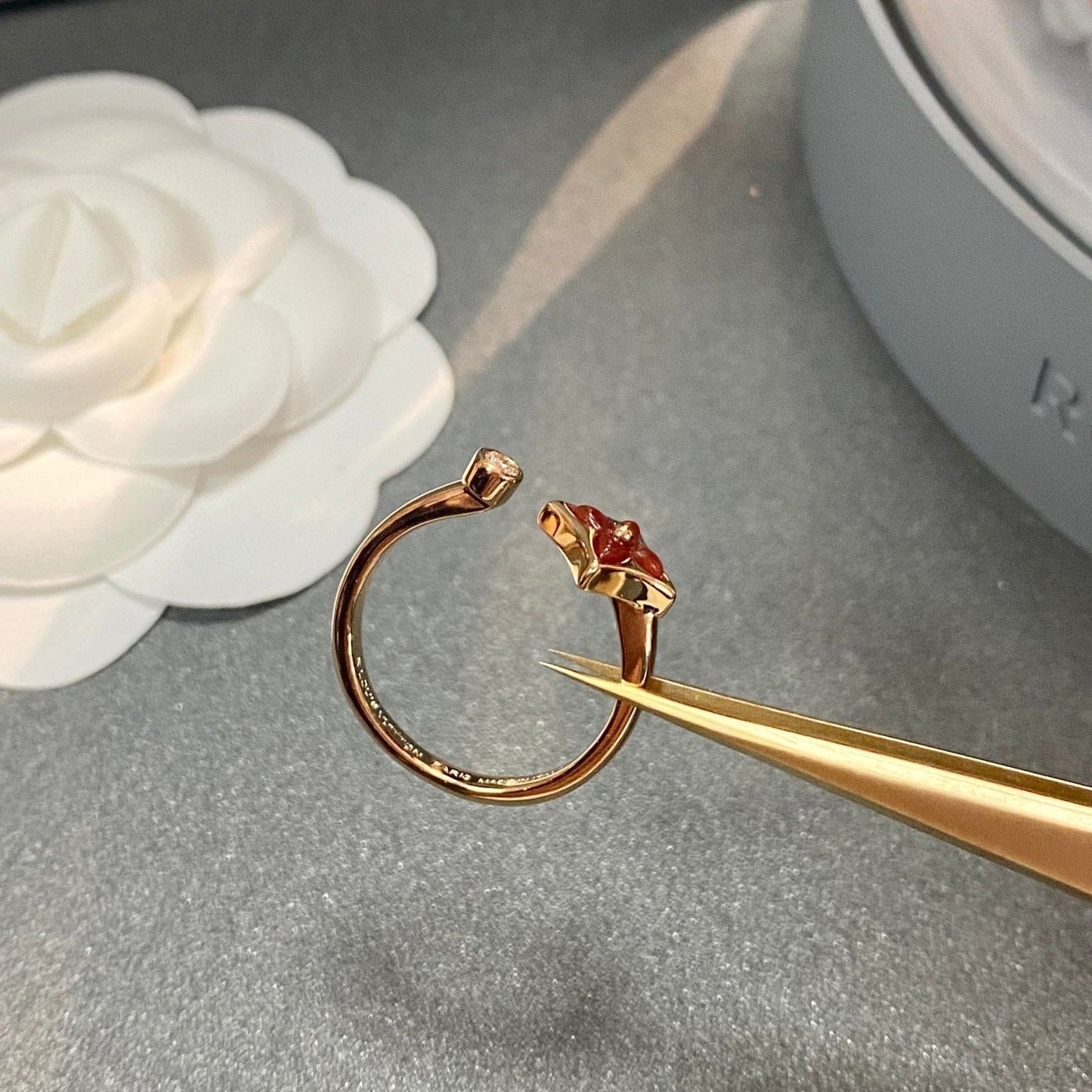 [Eterna Jewels]STAR 1 DIAMANT OFFENER RING